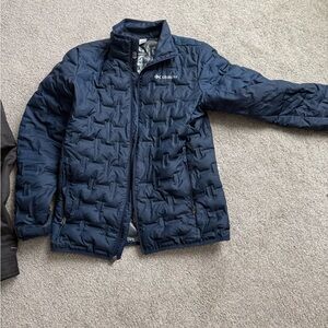 Columbia Navy Blue Puffer Jacket